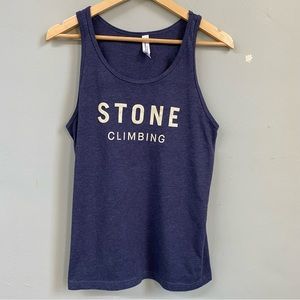 Stone Climbing Bella + Canvas racer back tank